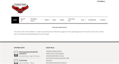 Desktop Screenshot of cohawks.com